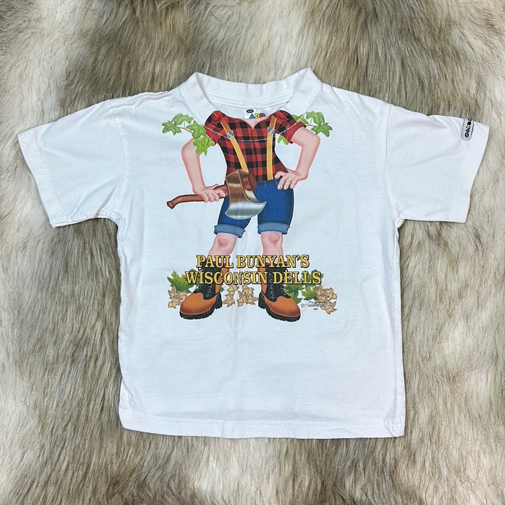 4T Paul Bunyan’s Wisconsin Dells Crew Neck Short Sleeve T-Shirt